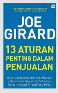 13 ATURAN PENTING DALAM PENJUALAN (BI)