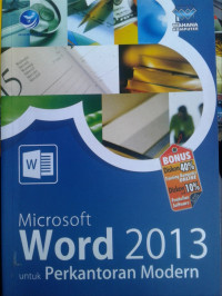 Microsoft Word 2013 untuk Perkantoran Modern