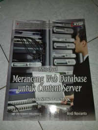 Modul Merancang Web Database untuk Content Server