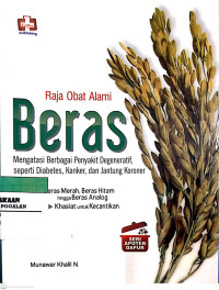 Raja Obat Alami Beras