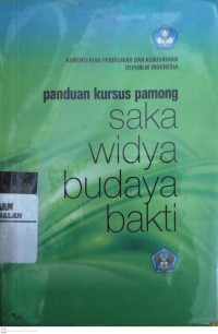 Panduan Kursus Pamong Saka Widya Budaya Bakti