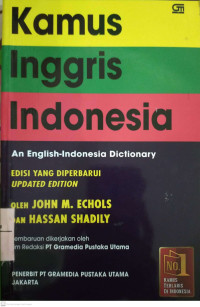 Kamus Inggris Indonesia (cetakan XXVII)