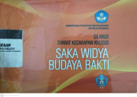 Silabus Syarat Kecakapan Khusus Saka Widya Budaya Bakti