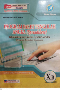 Program Paket Pengolahan angka (Spreadsheet) Bidang Keahlian Bisnis dan Manajemen  XB