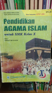 Pendidikan Agama Islam untuk SMK Kelas X