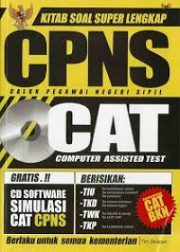 Kitab soal super lengkap CPNS CAT